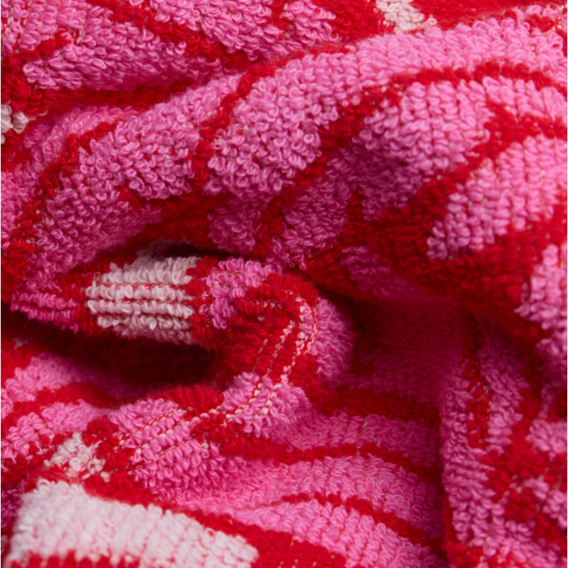 INOUÏ EDITIONS Serviette de Plage IDRISS Rouge