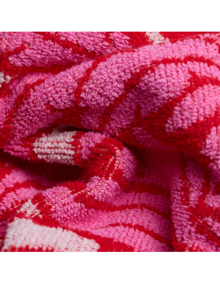 INOUÏ EDITIONS Serviette de Plage IDRISS Rouge