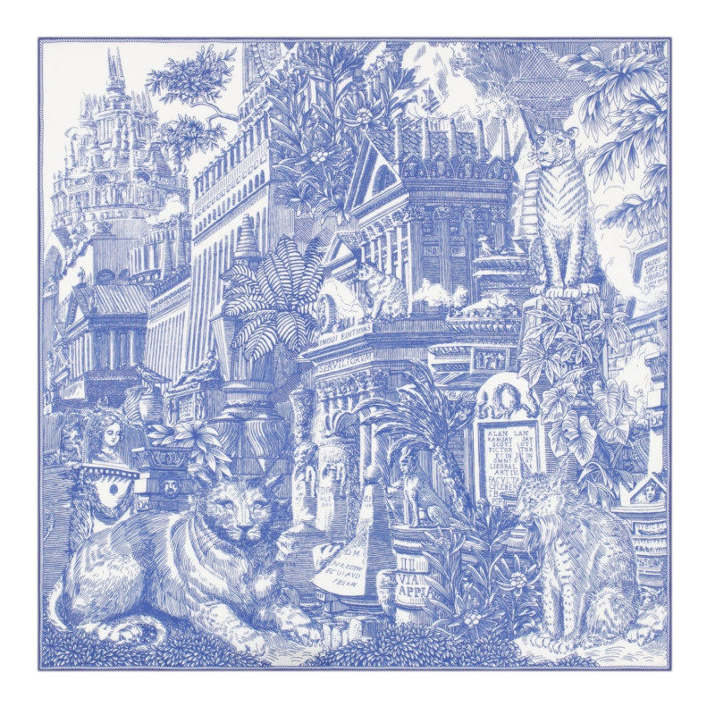 INOUÏ EDITIONS Carré PIRANESI Bleu