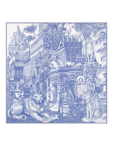 INOUÏ EDITIONS Carré PIRANESI Bleu