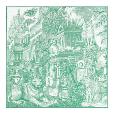 INOUÏ EDITIONS Carré PIRANESI Vert