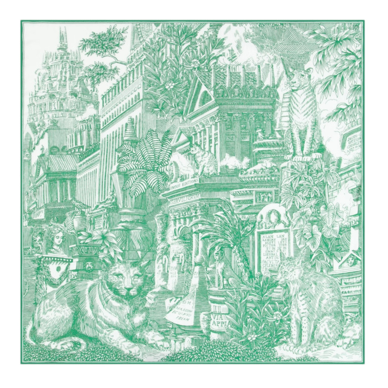 INOUÏ EDITIONS Carré PIRANESI Vert