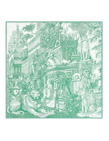 INOUÏ EDITIONS Carré PIRANESI Vert