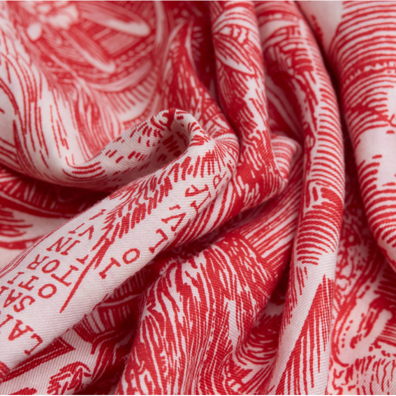 INOUÏ EDITIONS Carré PIRANESI Rouge