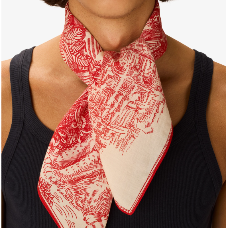 INOUÏ EDITIONS Carré PIRANESI Rouge