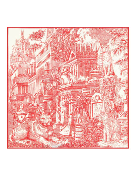 INOUÏ EDITIONS Carré PIRANESI Rouge