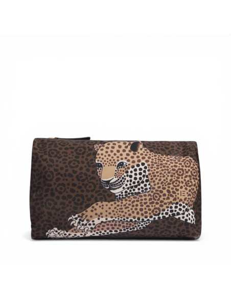 INOUÏ EDITIONS Trousse S FELIS Marron