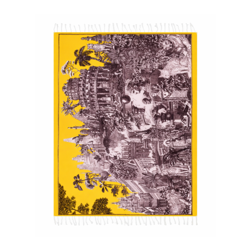 INOUÏ EDITIONS Fouta PIRANESI Jaune