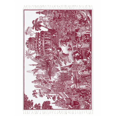 INOUÏ EDITIONS Fouta PIRANESI Rouge