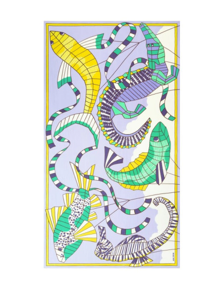 INOUÏ EDITIONS Fouta CERFS VOLANTS