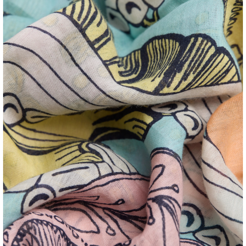 INOUÏ EDITIONS Etole OCTOPUS Turquoise