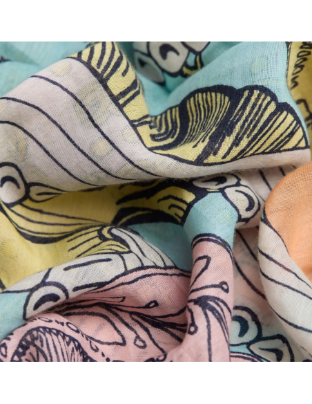 INOUÏ EDITIONS Etole OCTOPUS Turquoise