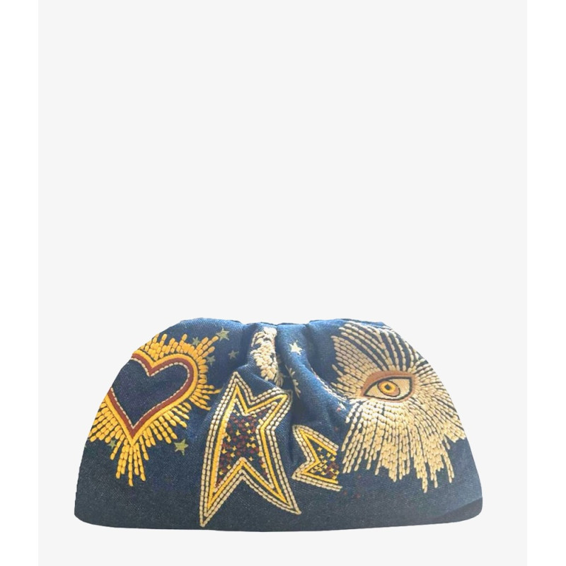 SISTA PARIS Sac BABY UNIQ Cosmic denim