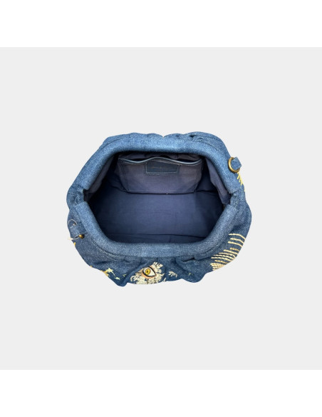 SISTA PARIS Sac UNIQ BIG Denim Cosmic