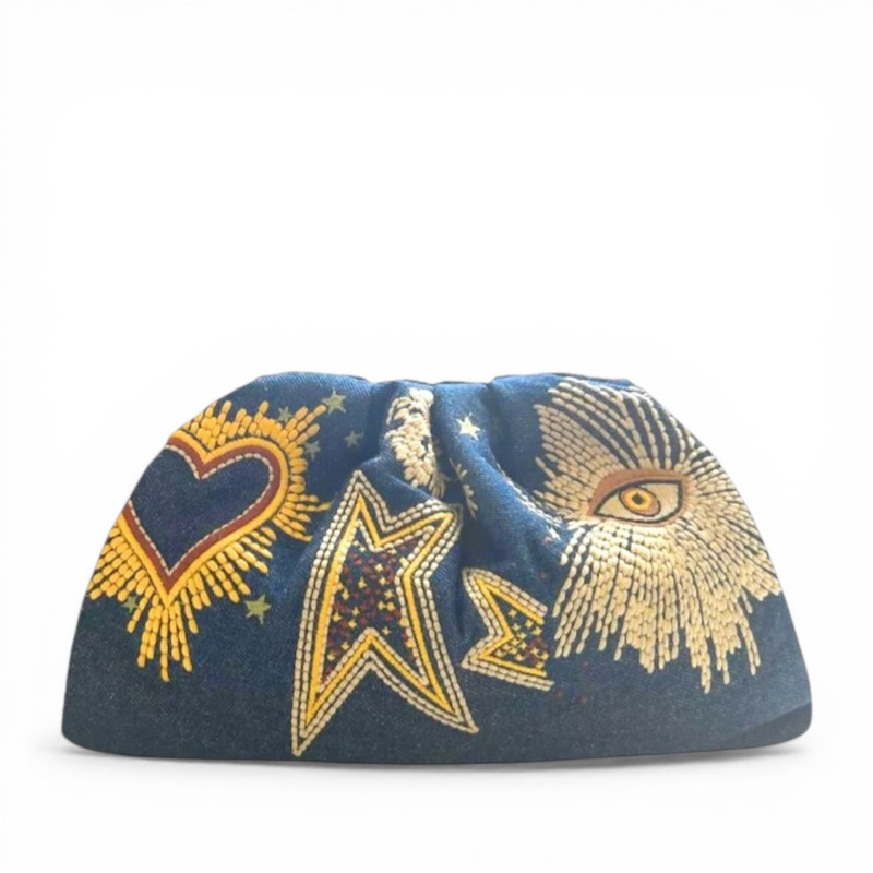 SISTA PARIS Sac UNIQ BIG Denim Cosmic