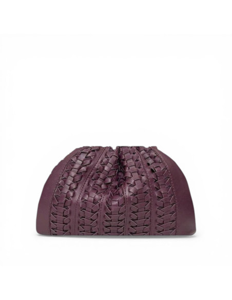 SISTA PARIS Sac BABY UNIQ Tressé Wine