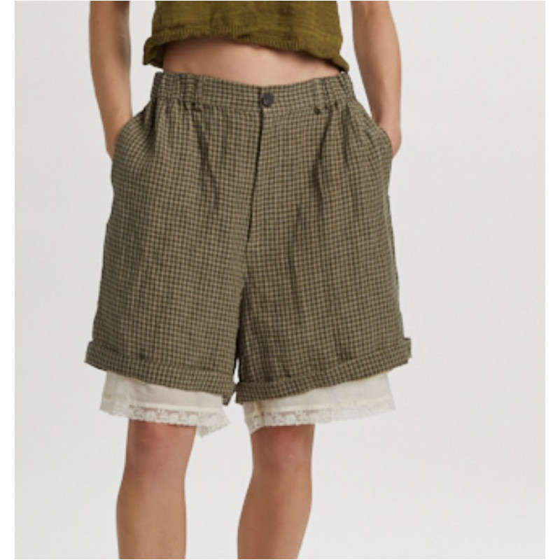 PHISIQUE DU ROLE bermuda carreaux