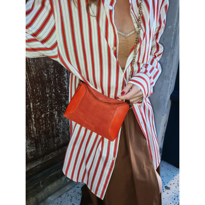 forte_forte Chemise oversize à fines rayures