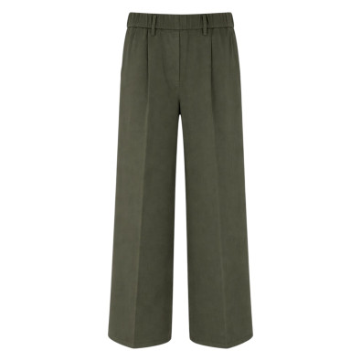 forte_forte Pantalon en twill fluide