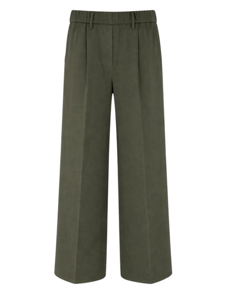 forte_forte Pantalon en twill fluide