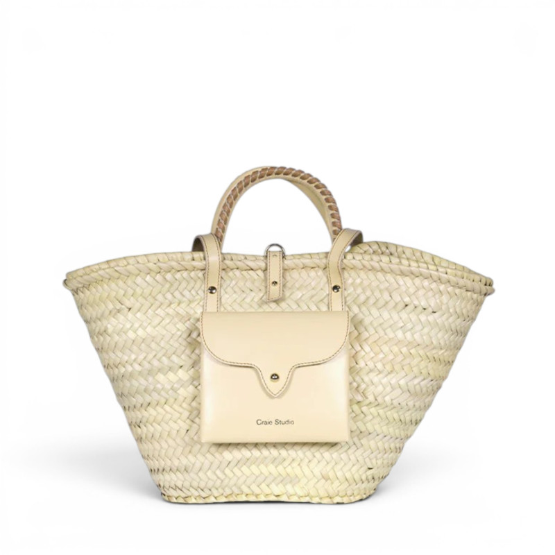 CRAIE STUDIO Panier MONDAY Vanille Mocha