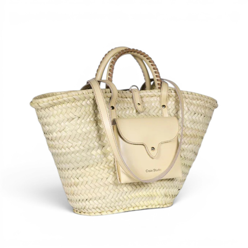 CRAIE STUDIO Panier MONDAY Vanille Mocha