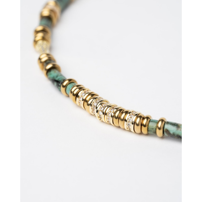 SIGAL collier YARA SHINY vert