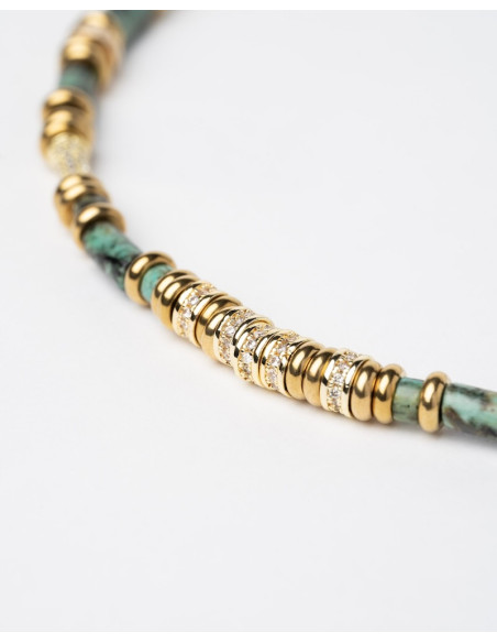SIGAL collier YARA SHINY vert