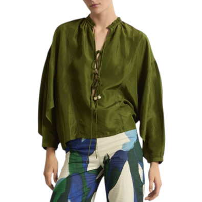 MARE DI LATTE Blouse MAUD Green Tea