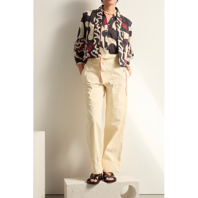 MARE DI LATTE Pantalon MARTINO Butter
