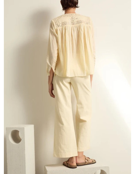 MARE DI LATTE Blouse LONY Butter