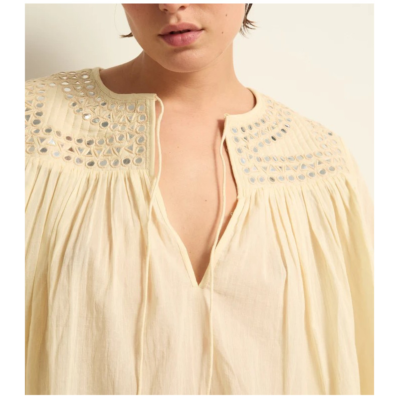 MARE DI LATTE Blouse LONY Butter