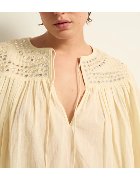 MARE DI LATTE Blouse LONY Butter
