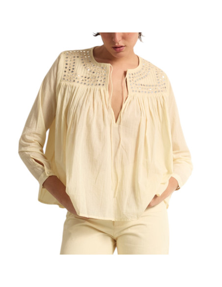 MARE DI LATTE Blouse LONY Butter