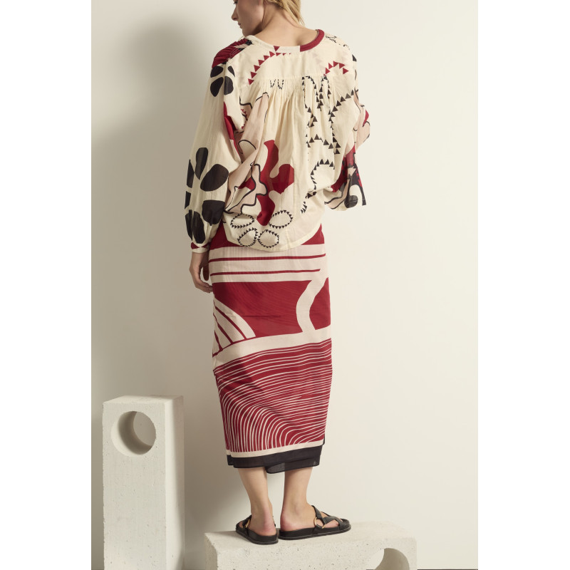 MARE DI LATTE Blouse VENACO Western