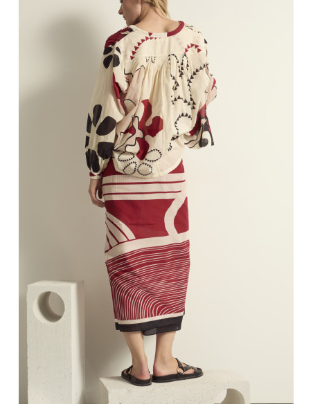 MARE DI LATTE Blouse VENACO Western