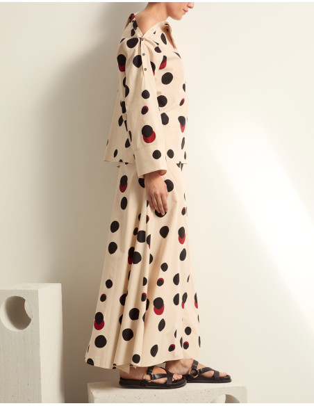 MARE DI LATTE Blouse CHRIS Polka
