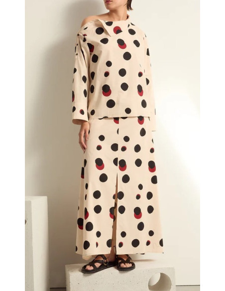MARE DI LATTE Blouse CHRIS Polka
