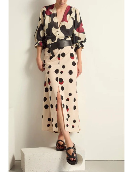 MARE DI LATTE Jupe PAO Polka