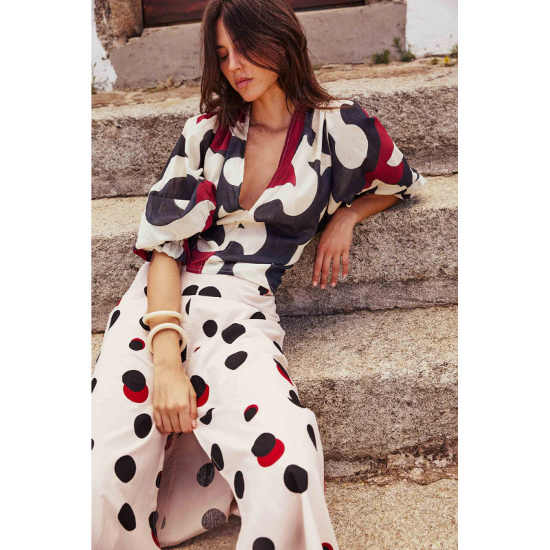 MARE DI LATTE Jupe PAO Polka