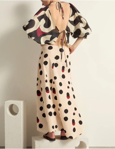 MARE DI LATTE Jupe PAO Polka