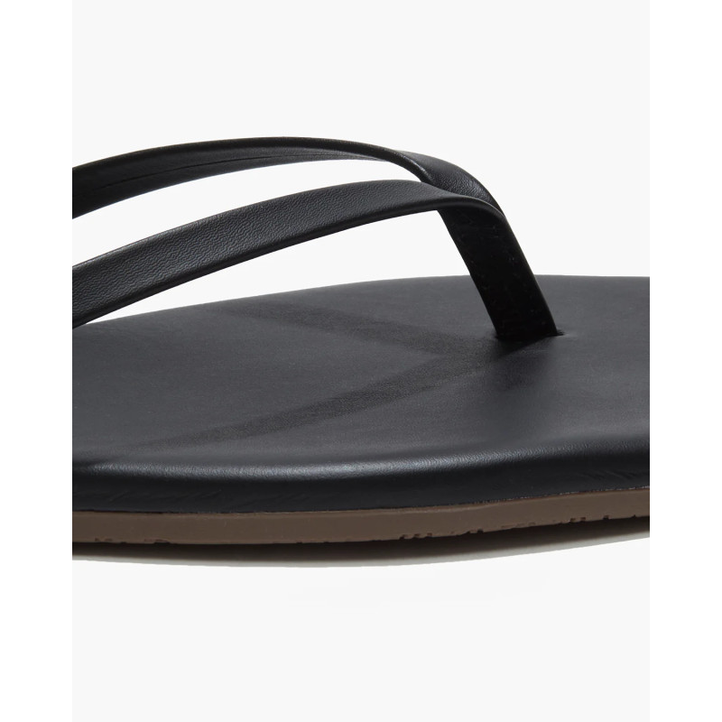 TKEES Tongs LILY Square Toe Black