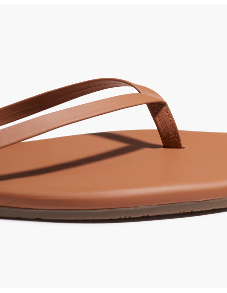 TKEES Tongs LILY Square Toe Naturale