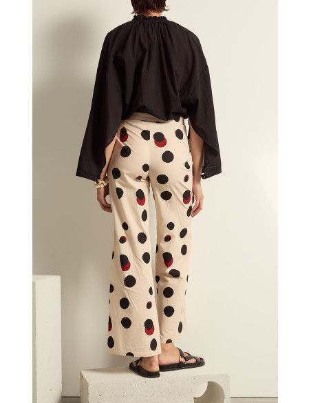 MARE DI LATTE Pantalon ERIKA Polka