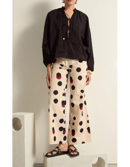 MARE DI LATTE Pantalon ERIKA Polka