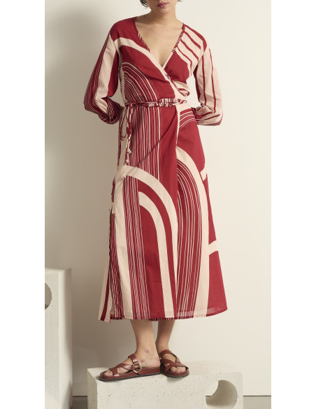 MARE DI LATTE Robe LISE Pompei Red