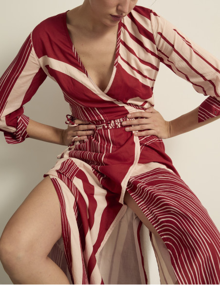 MARE DI LATTE Robe LISE Pompei Red