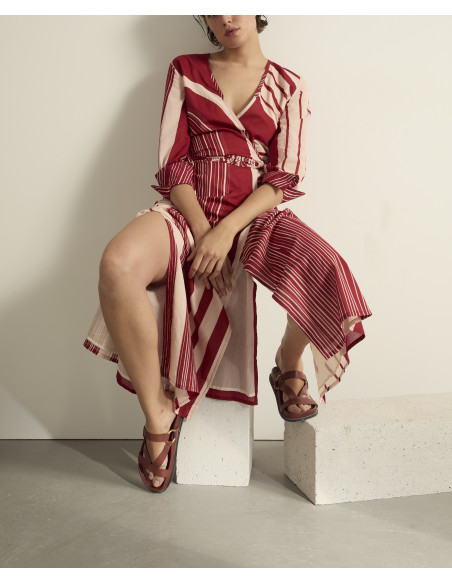 MARE DI LATTE Robe LISE Pompei Red