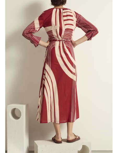 MARE DI LATTE Robe LISE Pompei Red