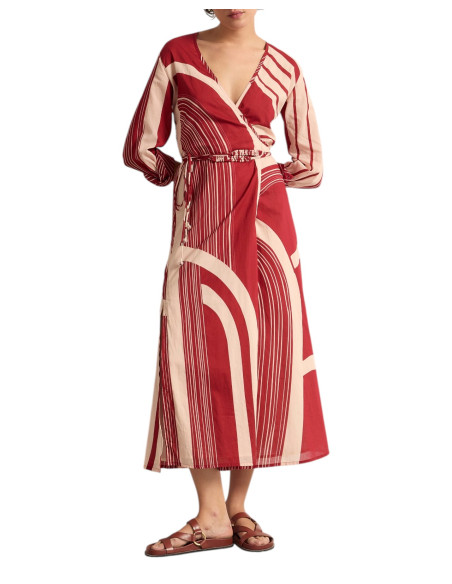 MARE DI LATTE Robe LISE Pompei Red